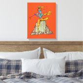 Toile Lord Krishna avec flûte (Insitu(Chambre))