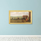 Toile Lord Portmore Observer les hippocampes en exercice (Insitu (Plancher de Bois))