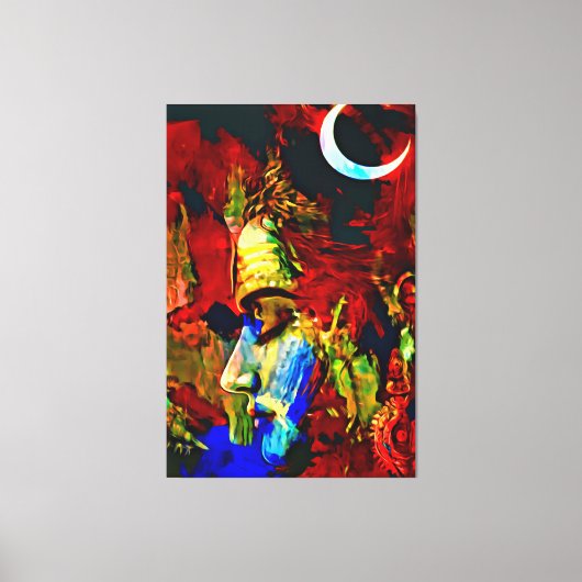 Toile Lord Shiva (Recto)