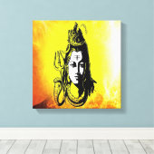 Toile Lord Shiva belle peinture sur toiles (Insitu (Plancher de Bois))