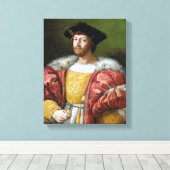 Toile Lorenzo de Medici - Raphael - c1518 (Insitu (Plancher de Bois))