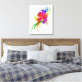 Toile Lorikeet arc-en-ciel Abstrait (Insitu(Chambre))