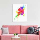 Toile Lorikeet arc-en-ciel Abstrait (Insitu(Salon))