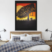 Toile Lorsque je développe l'impression Canvas (Insitu(Chambre))