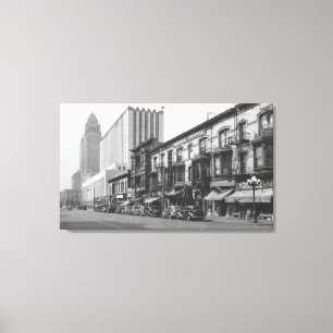 Toile Los Angeles, CA Poste et Old Main