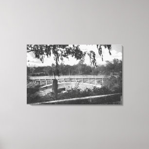 Toile Los Angeles, CA Vue de Hollenbeck Park