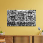 Toile Los Angeles, CA Vue des mers du Pacifique de Clift (Insitu(Salon))