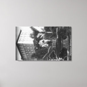 Toile Los Angeles, CA Vue du Carré perdant