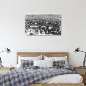 Toile Los Angeles, CA Vue sur Hollywood Hills (Insitu(Chambre))