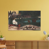 Toile Los Angeles, CAAlligator FarmPulling (Insitu(Salon))