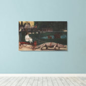 Toile Los Angeles, CAAlligator FarmPulling (Insitu (Plancher de Bois))