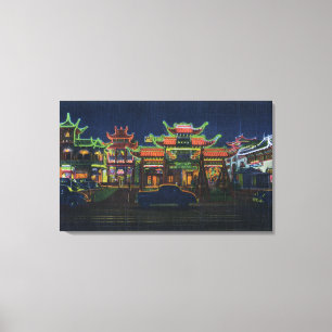 Toile Los Angeles, California Gateway to New