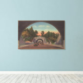Toile Los Angeles, CATunnel Vue du parc Elysian (Insitu (Plancher de Bois))
