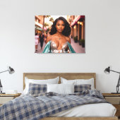 TOILE LOS ANGELES - J'AIME L.A. (Insitu(Chambre))