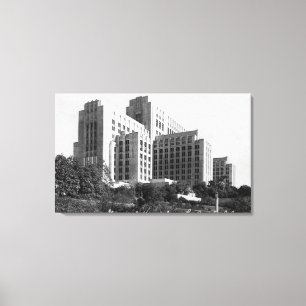 Toile Los Angeles, vue de CA d'Hôpital Général