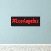 Toile "#LosAngeles" Joli design. Commandez dès maintenan (Insitu (Plancher de Bois))