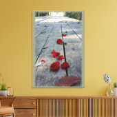 Toile Lost red petals (Insitu(Salon))