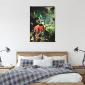 Toile Lot et ses filles (huile sur panneau) (Insitu(Chambre))