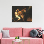 Toile Lot et ses filles (huile sur toile) 3 (Insitu(Salon))