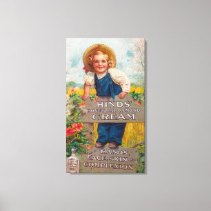 Toile Lotion crème du miel et de l'amande de Hinds