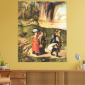 Toile Lot's Escape, célèbre peinture d'Albrecht Durer, (Insitu(Salon))