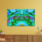 Toile Lotus (Insitu(Salon))