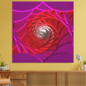 Toile Lotus Motif verre Art 2B (Insitu(Salon))