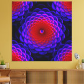 Toile Lotus Motif Verre Art 3B (Insitu(Salon))