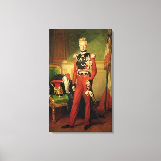 Toile Louis-Charles-Philippe d'Orléans (Recto)