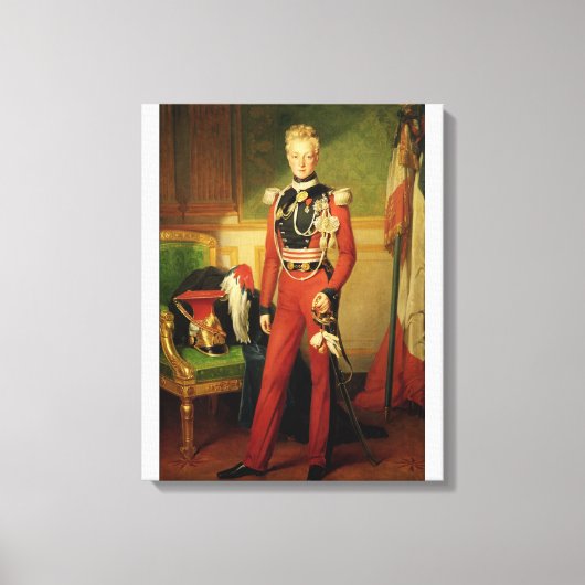 Toile Louis-Charles-Philippe d'Orléans (Recto)