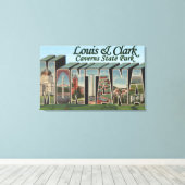 Toile Louis & Clark Caverns Park, Montana (Insitu (Plancher de Bois))