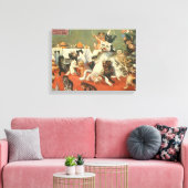 Toile Louis Wain Joyeux Noël (Insitu(Salon))