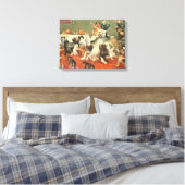 Toile Louis Wain Joyeux Noël (Insitu(Chambre))