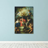 Toile Louis XIV Couronné de gloire, vers 1686 (Insitu (Plancher de Bois))