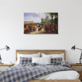 Toile Louis XIV Dédicace à Puget 'Milo de (Insitu(Chambre))