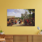 Toile Louis XIV Dédicace à Puget 'Milo de (Insitu(Salon))