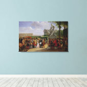 Toile Louis XIV Dédicace à Puget 'Milo de (Insitu (Plancher de Bois))