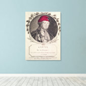 Toile Louis XVI portant un bonnet phrygien (Insitu (Plancher de Bois))