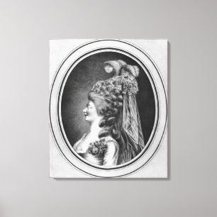 Toile Louise Contat de Parny dans le rôle de Suzanne