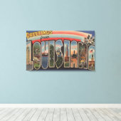 Toile LouisianeGrandes lettres scènesLouisiane (Insitu (Plancher de Bois))