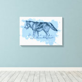 Toile Loup (Insitu (Plancher de Bois))