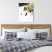 Toile Loup à l'allure (Insitu(Chambre))