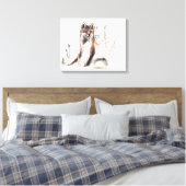 Toile Loup d'hiver (Insitu(Chambre))