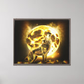 Toile Loup d'or (Recto)