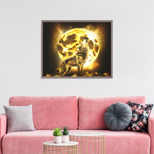 Toile Loup d'or (Insitu(Salon))