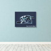 Toile Loup foncé (Insitu (Plancher de Bois))