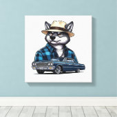 Toile Loup Lowrider (Insitu (Plancher de Bois))