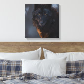 Toile Loup noir (Insitu(Chambre))