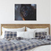 Toile Loup noir (Insitu(Chambre))