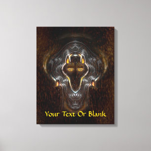 Toile Loup solitaire